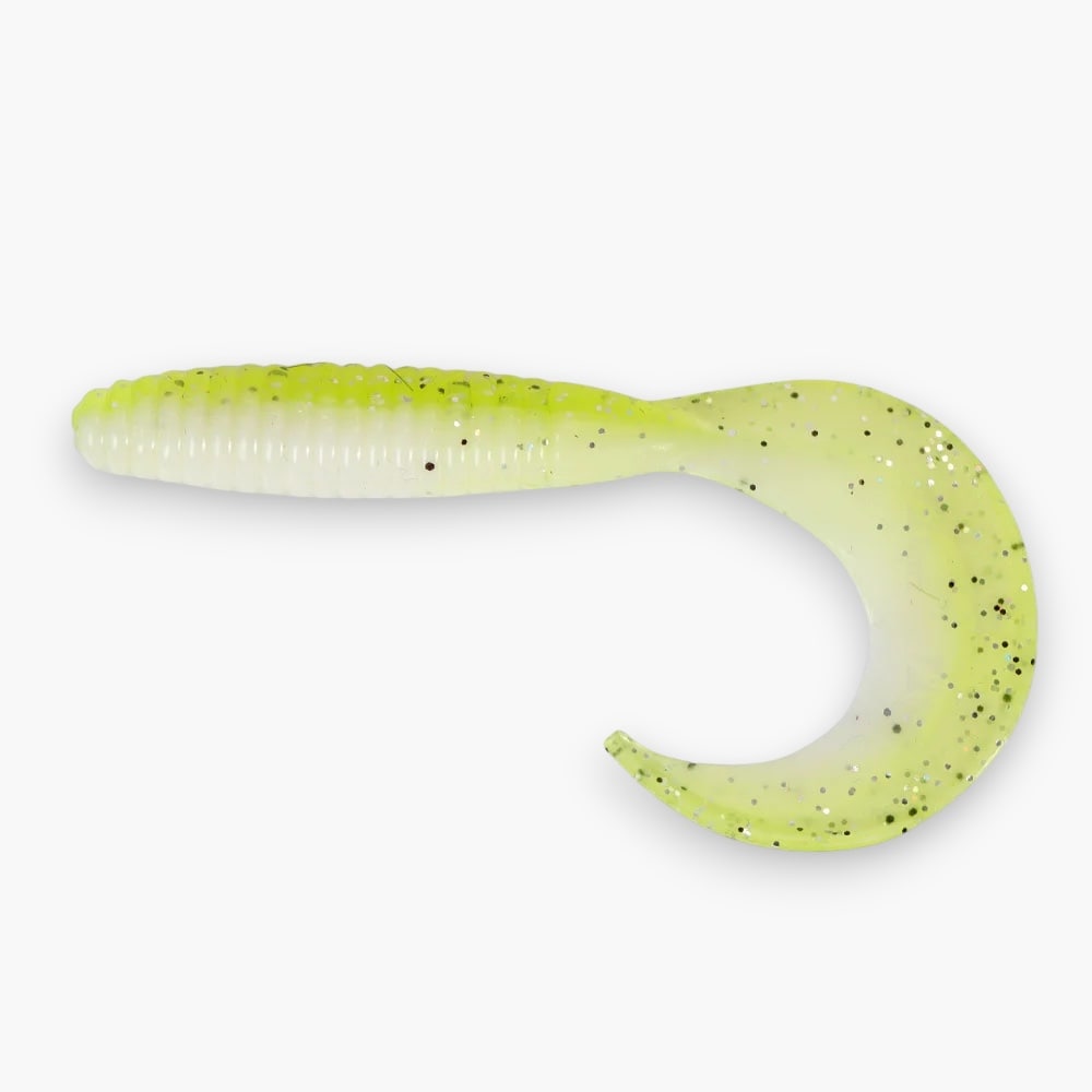Gummi-Raupe (mit Schwanz) 6,5cm / 10st