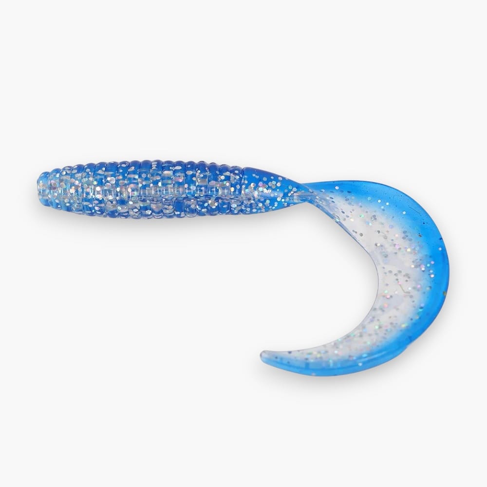 Gummi-Raupe (mit Schwanz) 6,5cm / 10st